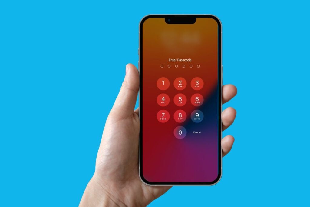 iPhone Lock Screen Password